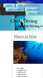 Mobile Screenshot of clyde-diving.co.uk